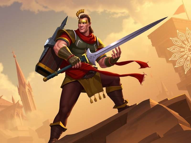 Rim Rattlers Warrior Game Artwork